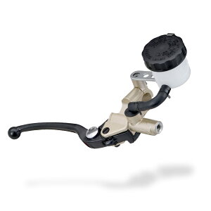 デイトナ(Daytona) NISSIN(ニッシン) バイク用 ブレーキマスターシリンダー 横型 14mm ゴールドボディ/ブラックレバー 61743