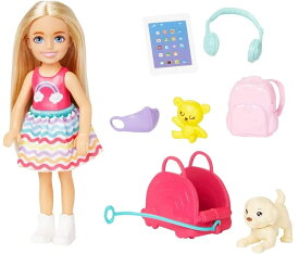 マテル(MATTEL)バービー(Barbie) バービーのいもうと チェルシーのおでかけセット 着せ替え人形 3才~プレゼント HJY17