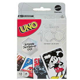 マテルゲーム(Mattel Game) ウノ(UNO) ディズニー100ディズニー100周年セレブレーションカードゲームホログラム付き記念カード入り計113枚2~10人用 7才~ HPW21
