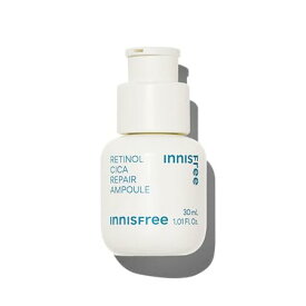 イニスフリー(innisfree) レチノール シカ リペア セラム 30ml - 正規品 レチノール初心者 純粋レチノール 低刺激 敏感肌 トラブルケア レチシカ エッセンス 保湿 潤い