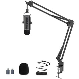 ZeaLSound USB}CNZbgARfT[}CNAPC}CNAA[X^htAJ[fBIChwAvOAhvCA^b`~[gAGR[@\AYouTube/Zoom/Tiktok/Skype^AQ