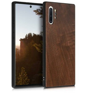 kwmobile �X�}�z�P�[�X �Ή�: Samsung Galaxy Note 10 Plus �P�[�X - �ؐ� �g�уP�[�X TPU�o���p�[ - �i�`������ �E�b�h �X�^�C��