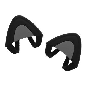 kwmobile 2x �Ή�: Overear Headphone �L���w�b�h�z�� - �A�^�b�`�����g ��t�� �V���R�� ��2.5-3.8cm�܂� ���F/�O���[