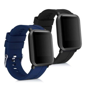 [kwmobile] 2x xg Ή: Huami Amazfit Bip/Bip Lite oh - VRoh \tg TPU ϋv F/F