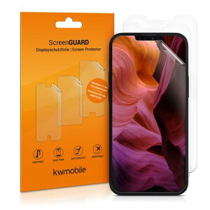 kwmobile 3x یtB Ή: Apple iPhone 13 / iPhone 14 tB - fBXvCیtB F XN[veN^[