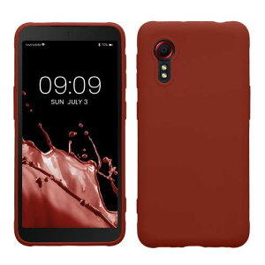 kwmobile �X�}�z�P�[�X �Ή�: Samsung Galaxy Xcover 5 �P�[�X - �ϏՌ� ����~�� �\�t�g TPU �V���R�� - �X�p�C�X���b�h