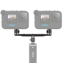 楽天市場】gopro hero 対応 アルミ 360度スイベル 回転三脚マウント 