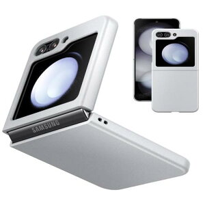 EVADA Samsung Galaxy Z Flip 5 P[X Vv PC Jo[ }OlbgȂ y wh~ ɂ P[X̂܂܏[d\ Galaxy Z Flip 5 case (silver)