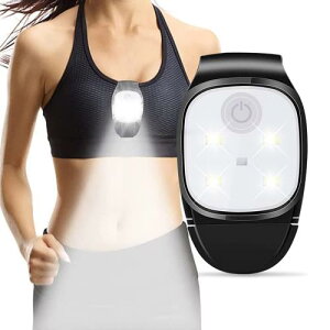 aninako ウォーキング ライト ランニング ライト USB充電可能 LED屋外夜間グリップ式ランニングライト、多目的スーパーライト歩行灯、適用 ナイトランニング、 キャンプ、 遠足、犬の散歩用懐