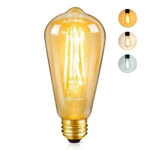 DiCUNO LEDd E26 60W`  F GW\d 6W 600lm tBgd dF F F S^Cv RȂ u F ȃGl PSEF؍ς ST64 1