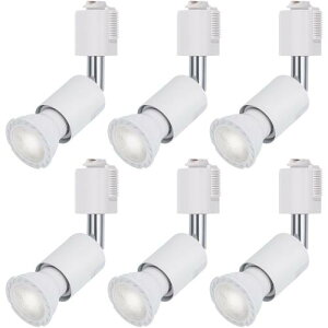 DiCUNO �_�N�g���[���p�X�|�b�g���C�g E26���� LED�d���t�� 5W 50W���� �����F ���C�e�B���O�o�[�p�X�|�b�g���C�g�����F�� Ra98 �_�N�g���[���p��� �z���C�g �L�z�� �񒲌� 6�Z�b�g