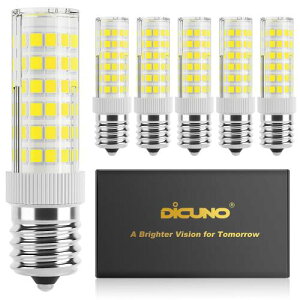 DiCUNO LEDd E17 50W` 550lm ȃGl90 F(6W) 6000K Lz^Cv 6pbN