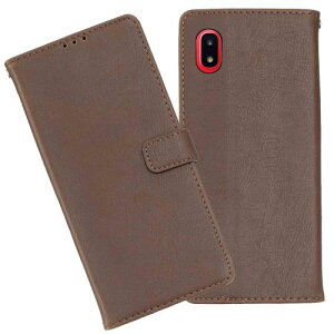 AnrekSamsung Galaxy A20/A21/SC-02M/SC-42A/SCV46 p P[X 蒠^ Jo[ (_[NuE) MNV[a20 蒠^P[X J[h[ X^h@\t z^ PUU[ rWlX TXSCV46 BROWN