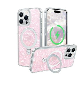 X^h@\EMagsafeΉ CASEKOO iPhone 15 ProMax p P[X LL ^L ꉩϖh~ ϏՌ MILKi ~ Ot Xgbvz[t CX[d ACtH 15 v}