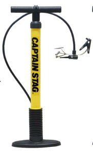 キャプテンスタッグ(CAPTAIN STAG) 空気入 SG 樹脂/タンク付/英・米式バルブ対応 (イエロー) Y-3145