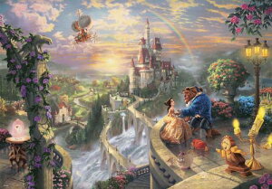 e[(Tenyo) { 1000s[X WO\[pY fBYj[ g[}XELP[h Ɩb Beauty and the Beast Falling in Love (51x73.5cm) D-1000-487 LoX XyVA[gRNV 