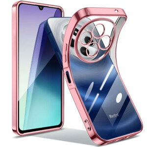 Xiaomi Redmi 14C P[X NA X}zP[X bh~ 14C ϏՌ 킢 TPU VI~[ 14C  ČRMILKi y ^ C菝h~ Ռz \tg EȒP یJo[ i[YS[hj