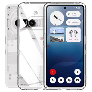 For Nothing phone 3a P[X NA TPU+PCf ϏՌ Ռz Sʕی Jی ^ y Greerass \tgJo[ ~ ΂ݖh~ wh~  ϋv CXg[ȒP