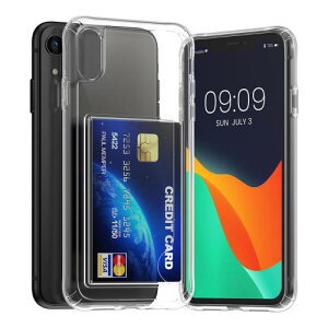 kwmobile X}zP[X Apple iPhone XRΉ P[X - J[h[ ϏՌ n[h TPU PC - 