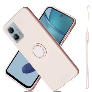 AnrekMoto G53J 5G / G53Y 5G �P�[�X �Ή� �V���R�� �����O�P�[�X�i�s���N�j���g���[�� ���g g53j 5g PU�v ���΋z�� ���^ �_�� TPU�ی�J�o�[ �Ռ��z�� 360�x��] �ԍڃz���_�[�@�\ �g�уP�[�X �\�t�g�J�o