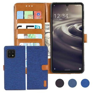 Anrek AQUOS sense6 / docomo SH-54B / au SHG05 Ή SHARP fjޗ 蒠P[X (u[) V[v ANIX ZX6 hRsh54b sense6 P[X Jo[ 蒠^ J[h[ TCh}Olbg X^h@\t