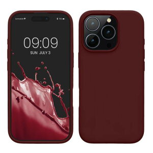 kwmobile �X�}�z�P�[�X Apple iPhone 16 Pro�Ή� �P�[�X - TPU ���L�b�h �V���R�� �J�o�[ - �ϏՌ� ���h�~ �T���T�� Case