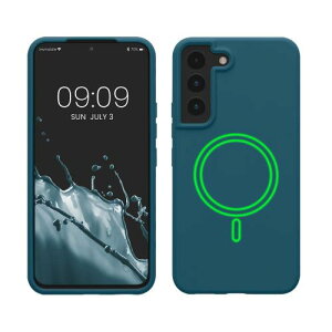 kwmobile Samsung Galaxy S22Ή P[X - MagSafeΉ }Olbg Jo[ \tg TPUP[X ϏՌ - ŐF}bg