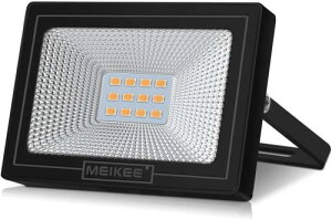 MEIKEE led  Ɠ Ŕ 10W dF W ԏꓔ ȃGl Px JΉ H IP66h ̈ٗp qɏƖ hƓ iC^[ D O  O ݒu\ BBQp 3000K 900LM 70w 5