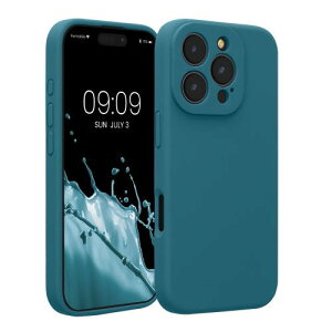 kwmobile X}zP[X Apple iPhone 16 ProΉ P[X - TPU VR Jo[ ϏՌ h~ - ŐF}bg