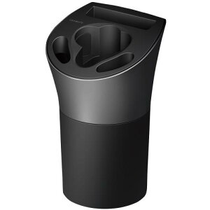 カーメイト(CARMATE) 車用 灰皿 glo専用ホルダー 充電・吸殻入れ ガンメタリック DZ498