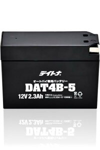 �f�C�g�i(Daytona) YT4B-BS/YT4B-5�݊��i �o�C�N�p �o�b�e���[ 12V ���^ �Q���^�C�v �����e�i���X�t���[ �t����[�d�ς� DAT4B-5