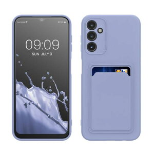 kwmobile �X�}�z�P�[�X �Ή�: Samsung Galaxy A14 5G �P�[�X -�J�[�h�z���_�[�t�� �\�t�g TPU �V���R�� ���x���_�[