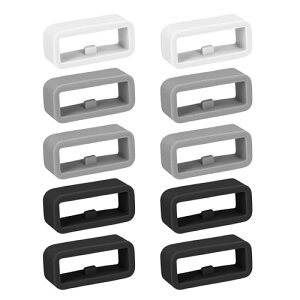 kwmobile xg[v 10x X}[gEHb`p ߋ 16mm Smartwatch Strap (Universal)Ή - xgobN p voh - TPU VR