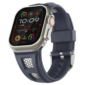 [Suitisbest] �R���p�`�u�� �A�b�v���E�H�b�` �o���h �X�|�[�c 49mm 46mm 45mm 44mm 42mm(Series 3 2 1) Apple Watch Ultra �o���h �V���R�� Apple Watch �x���g �ʋC Series 10/9/8/7/SE/6/5/4/3/2/1 �E���g�� �^�� �y�� �ϋv��