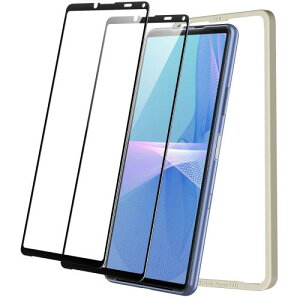 Xperia10 III Litep KXtB 2 SOG04 SO-52B tB {Ɏq 9HKX ϏՌ 炳 Sʕی \j[GNXyA10 III Ή t یtB tJo[ KChgt 