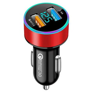 ԍڏ[d AMAPC for Ԃ̓d 2USB|[g d 4.8Ad }[d LEDfW^fBXv[ USBJ[`[W[ d12`24VԑΉ iPhone android IQOS Ή bh