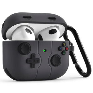 CAGOS AirPods 3P[X 2021 AirPods 3pJo[ GA[|bY3 P[ X  VR 3D  AirPods3ی   Jrit LEDCg CX[dΉ TPUP[X LYh