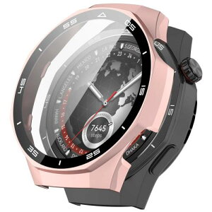 BUITFOU For HUAWEI(t@[EFC) WATCH GT 5 Pro 46mm Jo[ HUAWEI WATCH GT 5 Pro 46mm P[X ^ PC+KXf ̌^ Sʕی ^ ȒP ϏՌ ߗ wh~ h~isNj