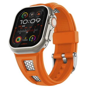 [Suitisbest] �R���p�`�u�� �A�b�v���E�H�b�` �o���h �X�|�[�c 49mm 46mm 45mm 44mm 42mm(Series 3 2 1) Apple Watch Ultra �o���h �V���R�� Apple Watch �x���g �ʋC Series 10/9/8/7/SE/6/5/4/3/2/1 �E���g�� �^�� �y�� �ϋv��