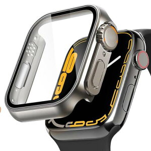 AMAPC for Apple Watch P[X Apple Watch Series 9/Series 8/Series 7 45mm pP[X ̌^ apple watch p Jo[ AbvEHb`P[X h~ ϏՌ y PCf Sʕی ̌^ V[Y9/8/7{̂ی삷