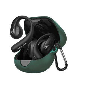 BUITFOU For Anker Soundcore AeroFit Pro P[X AeroFit Pro یJo[ AeroFit Pro P[X _炩 VR h~ LYh~ ϏՌ ho y [d\ Jrit h~(O[)