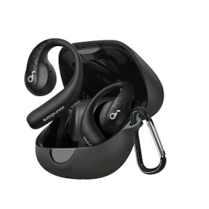 BUITFOU For Anker Soundcore AeroFit Pro P[X AeroFit Pro یJo[ AeroFit Pro P[X _炩 VR h~ LYh~ ϏՌ ho y [d\ Jrit h~(ubN)