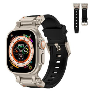 [TOORQR] Rp`u Apple Watch oh AbvEHb` Ή Ultra2/Ultra 49mm Series 10 9 8 7 46mm 45mm 44mm 42mm Apple Watch xgXeX \tgTPUxh ȒP Yoh (`^S[h-u