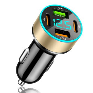 4in1YUGYUG Ή VK[\Pbg usb dv VK[\Pbg 4A QC3.0|[g+PD 20W|[g+super|[g ԍڏ[d  usb LEDfW^fBXv[ VK[\Pbg usb-c }[d iPhone/iPad/Androide