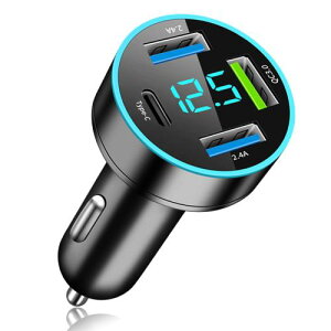 Type-C/QC3.0YUGYUG VK[\Pbg usb VK[\Pbgdv LEDfW^fBXv[  usb ԍڏ[d VK[\Pbg 4A QC3.0+USB-C|[g y 12`24VԑΉ VK[ usb(ubN)