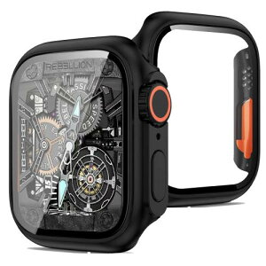 BUITFOU Apple Watch �J�o�[ Series SE2/SE/6/5/4 40mm �Ή� �A�b�v���E�H�b�`�p �P�[�X �ƌ݊��������� ���b�� Ultra Apple Watch �P�[�X�Ή� �S�ʕی� �����^ �����ȒP �ϏՌ� �����ߗ� �w��h�~ ���h�~�i40mm