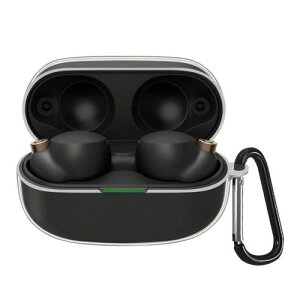BUITFOU For Sony WF-1000XM4 P[X NA \j[ WF-1000XM4 یJo[ TPU \j[ WF-1000XM4 P[X h~ LYh~ ϏՌ ho y [d\ Jrit h~(NA)