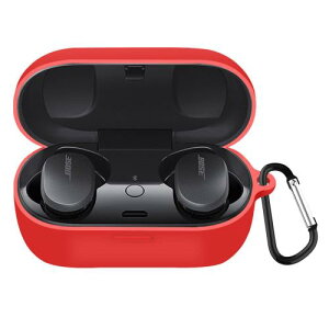TOORQR For Bose QuietComfort Earbuds �P�[�X �J�o�[ Bose QuietComfort Earbuds�V���R���f�� �P�[�X �ی�J�o�[ �h�� �h�o �����h�~ �L�Y�h�~ �S�ʕی� �y�� �J���r�i�t��(���b�h)