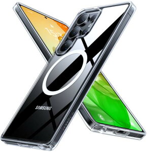 TORRAS ������ Galaxy S25 Ultra �p �P�[�X �N���A ������Magsafe�Ή� �}�O�l�b�g���� �ϏՌ� ���΂݂Ȃ� ���C�����X�[�d