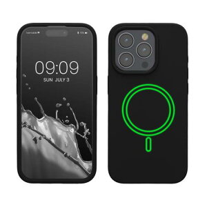 kwmobile Apple iPhone 15 Pro�Ή� �P�[�X - MagSafe�Ή� �}�O�l�b�g �J�o�[ �\�t�g TPU�P�[�X �ϏՌ� - ���F